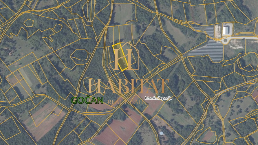 Land, 3698 m2, For Sale, Barban