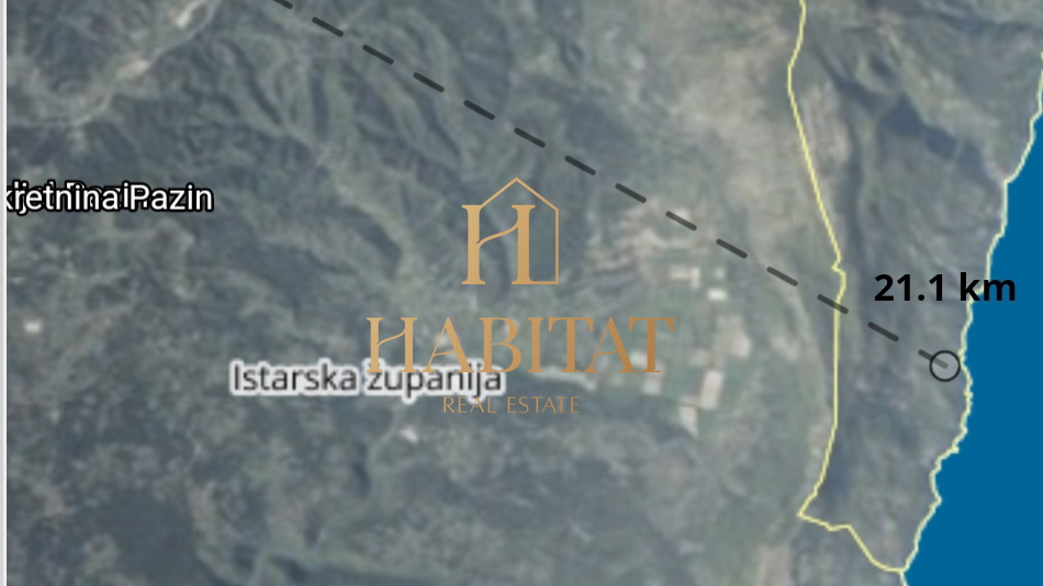 Land, 8596 m2, For Sale, Novaki Pazinski