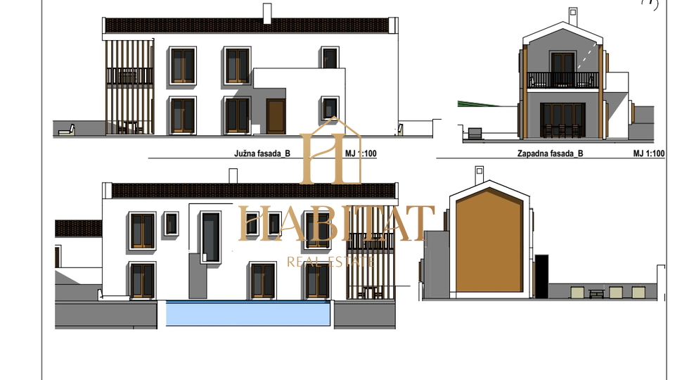 Groznjan , gradjevinska parcela 1.413m2, kompletna infrastruktura , idejno rjesenje