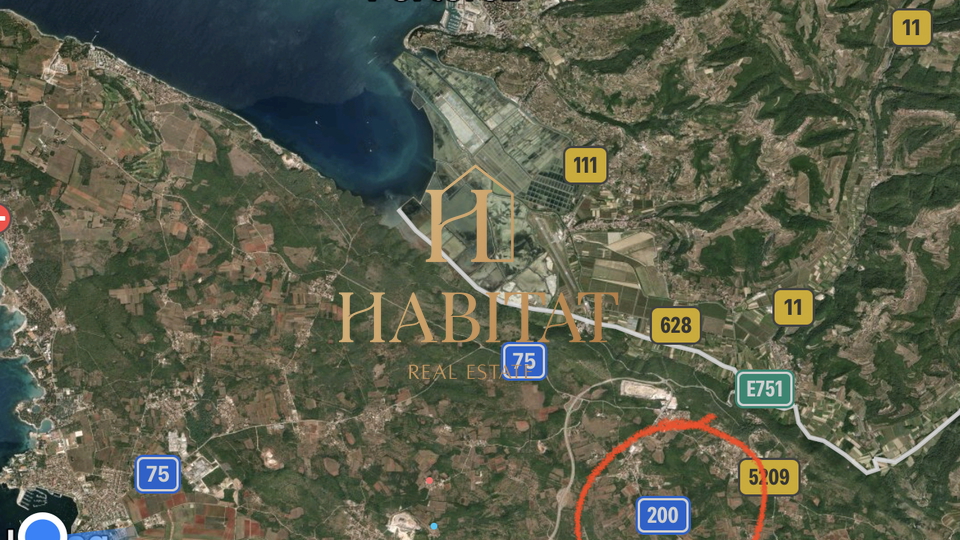 Land, 758 m2, For Sale, Buje - Plovanija