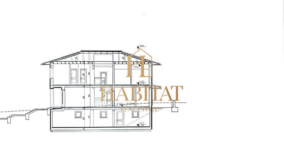 Poljane-Babiloni, građevinsko zemljište, 730m2 - GRAĐEVINSKA DOZVOLA!!!