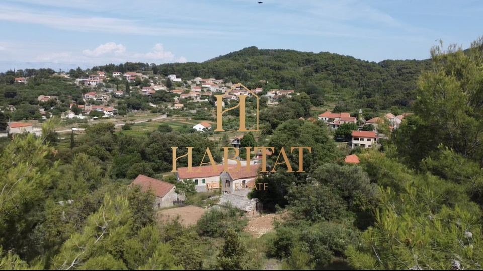 Dalmatia, Hvar, surroundings of Stari Grad, building plot 1240m2