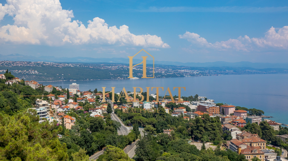 OPATIJA, LUKSUZAN PENTHOUSE SA OTVORENIM POGLEDOM NA MORE, U NOVOGRADNJI S BAZENOM!