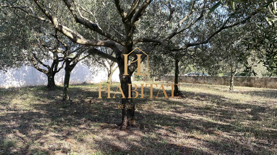 Istria, Pomer, building plot 500m2, 100 meters from the sea