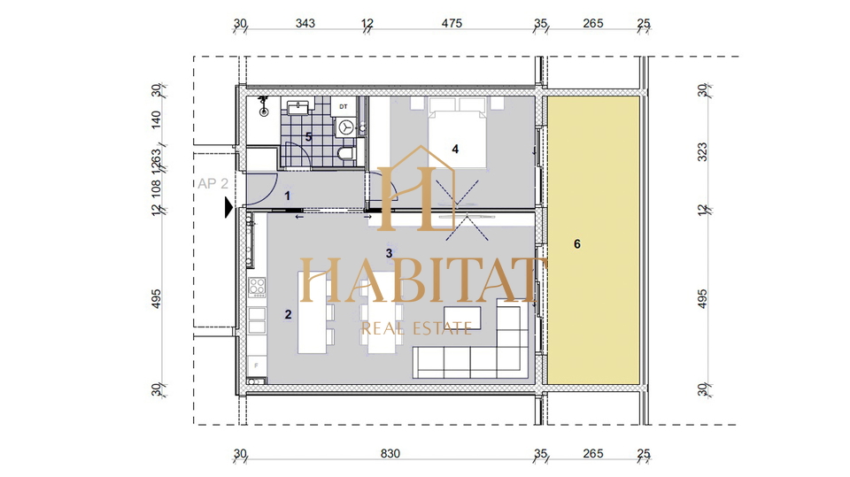 Apartment, 89 m2, For Sale, Opatija