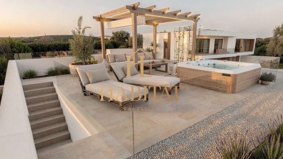 Lovran&comma; luksuzan stan s vrtom u novogradnji