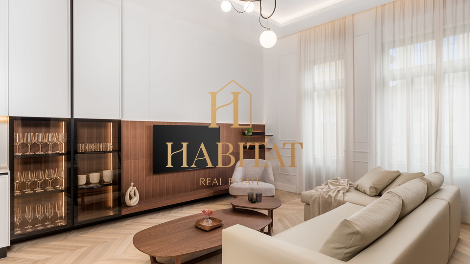 Opatija - centar&comma; luksuzan stan u povijesnoj vili&comma; 2S&plus;DB