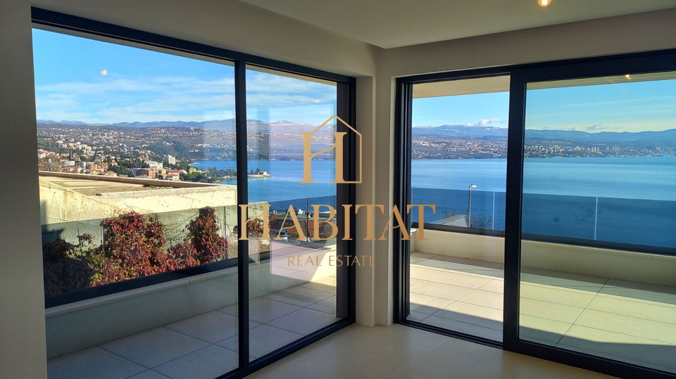 Opatija&comma; luksuzni stan s pogledom na more&comma; 3S&plus;DB&comma; 144&comma;30 m2