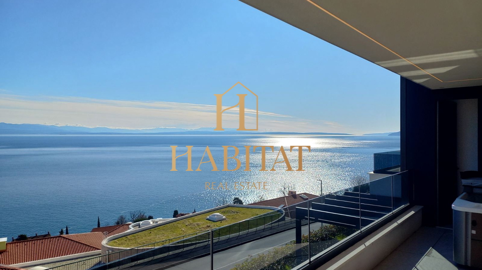Opatija&comma; luksuzni stan s pogledom na more&comma; 3S&plus;DB&comma; 144&comma;30 m2
