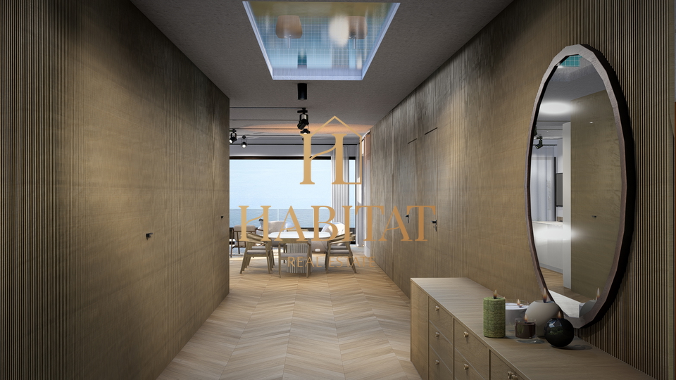 I&ccaron;i&cacute;i&comma; ekskluzivni penthouse s krovnom terasom i bazenom u novogradnji s pogledom na more &lpar;A7&rpar;