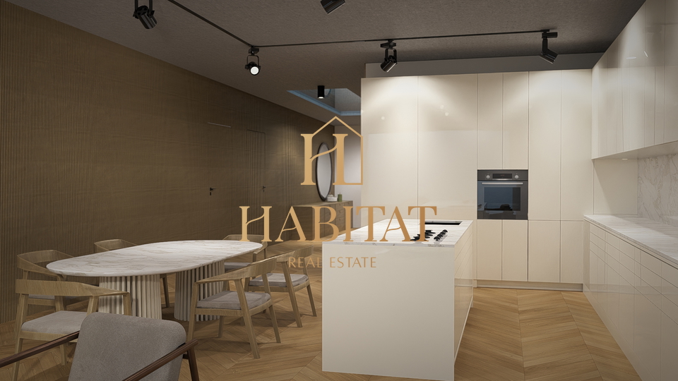 I&ccaron;i&cacute;i&comma; ekskluzivni penthouse s krovnom terasom i bazenom u novogradnji s pogledom na more &lpar;A7&rpar;