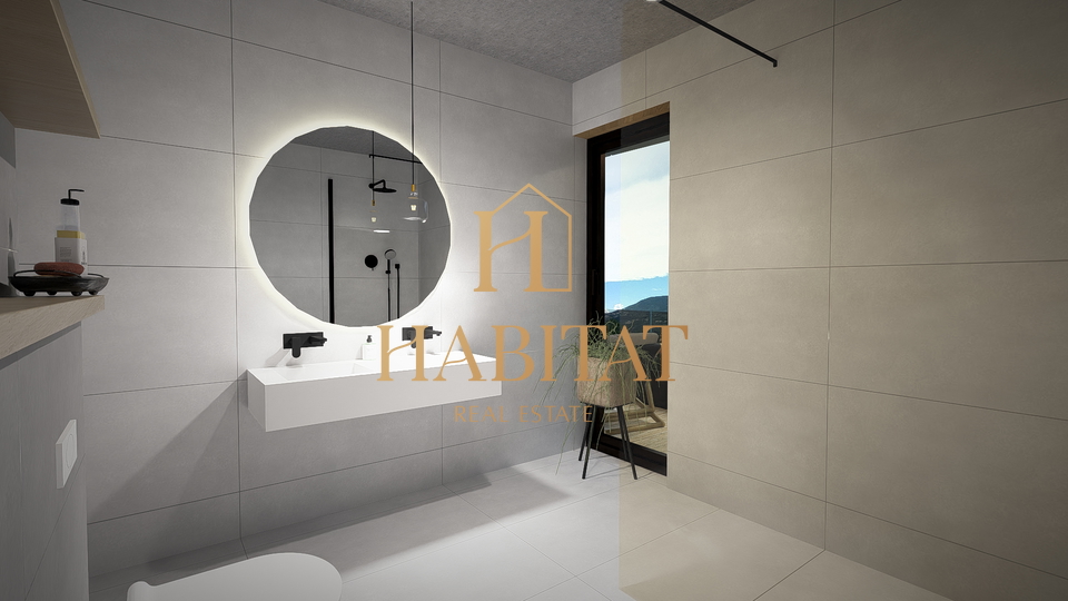 I&ccaron;i&cacute;i&comma; ekskluzivni penthouse s krovnom terasom i bazenom u novogradnji s pogledom na more &lpar;A7&rpar;