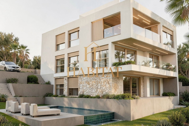 Lovran, luksuzni penthouse s krovnom terasom i pogledom na more