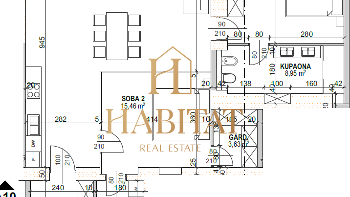 Opatija - centar&comma; luksuzan stan u povijesnoj vili&comma; 2S&plus;DB