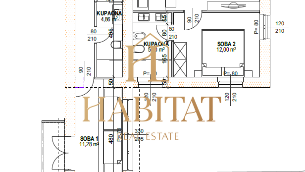 Opatija - centar&comma; luksuzan stan u povijesnoj vili&comma; 2S&plus;DB
