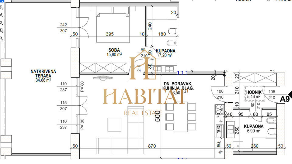 Apartment&comma; 113 m2&comma; For Sale&comma; Opatija