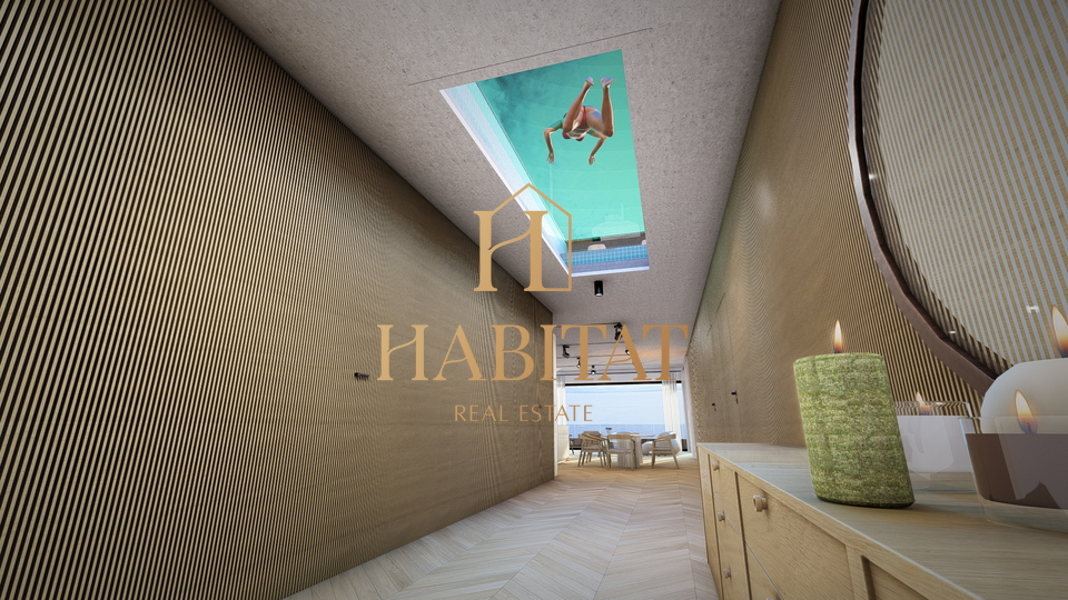 I&ccaron;i&cacute;i&comma; ekskluzivni penthouse s krovnom terasom i bazenom u novogradnji s pogledom na more &lpar;A7&rpar;