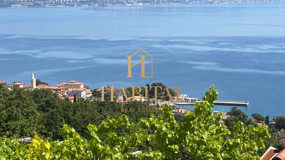 Lovran&comma; dvojna starina s pogledom na more i velikom oku&cacute;nicom