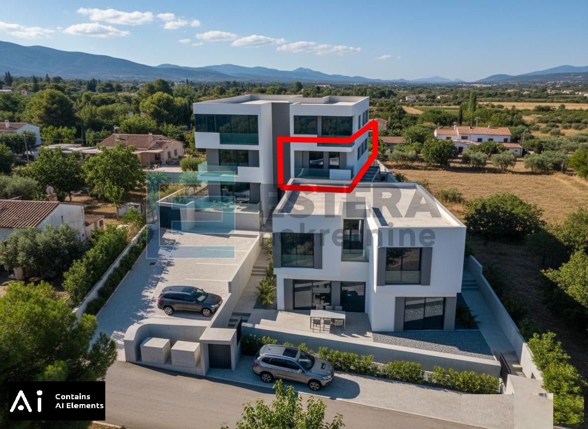 Apartman 57 m2 PRODAJA Sveti Filip i Jakov, POGLED NA MORE, 2s, 1.kat , parking, vrt, balkon