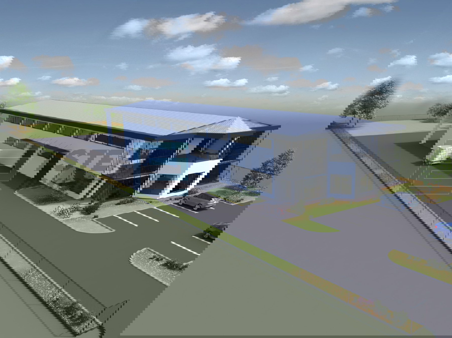 Tvornička hala u izgradnji - NOVA NIŽA CIJENA!