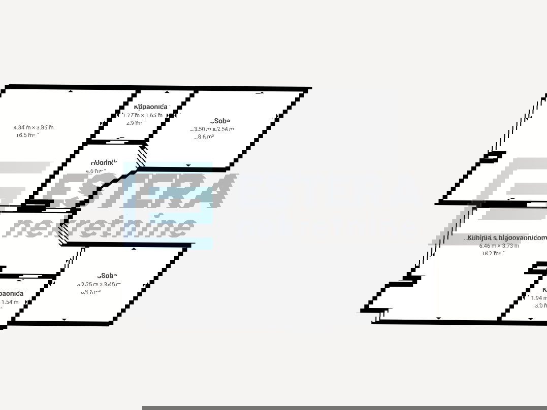 PRODAJA apartman Zaton, 84 m2, 3s, parking, 2. kat, 200 m od mora