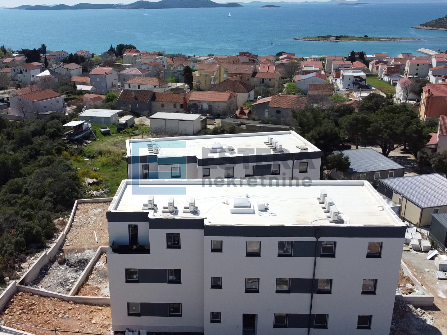 Stan PRODAJA novogradnja, Pakoštane, 82 m2, 4s, priz, parking, vrt