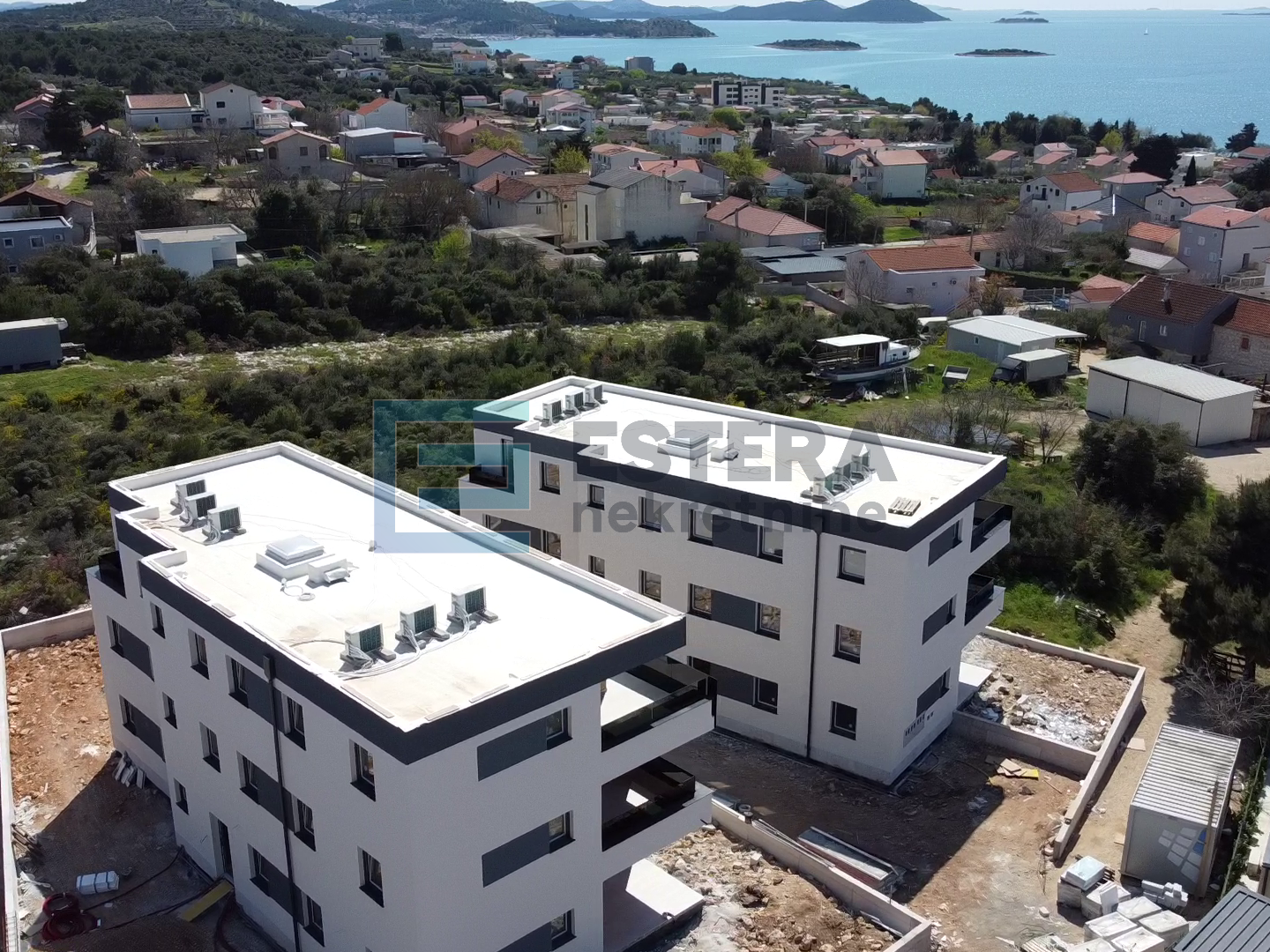 Stan PRODAJA novogradnja, Pakoštane, 82 m2, 4s, priz, parking, vrt