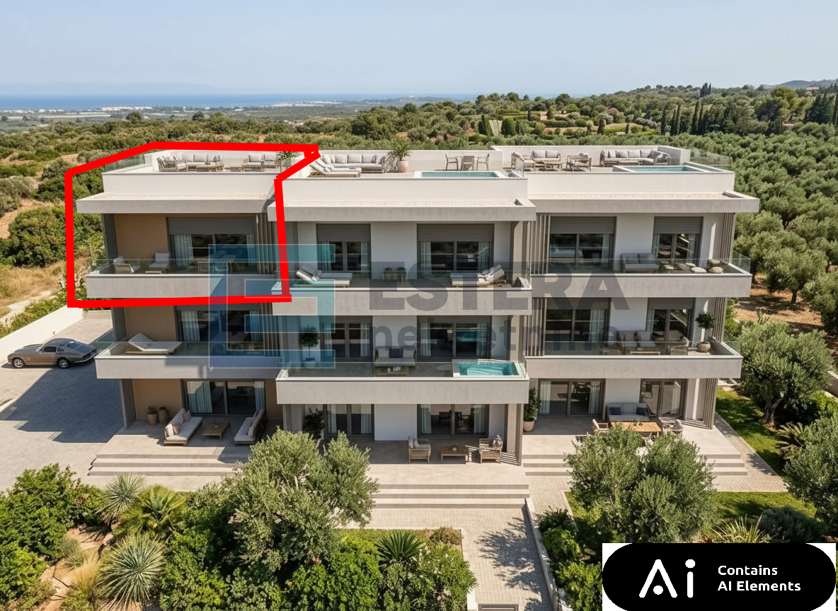 Apartman S5 73 m2 PRODAJA Turanj, 3s, 2. kat, parking, krovna terasa, 250 m od mora