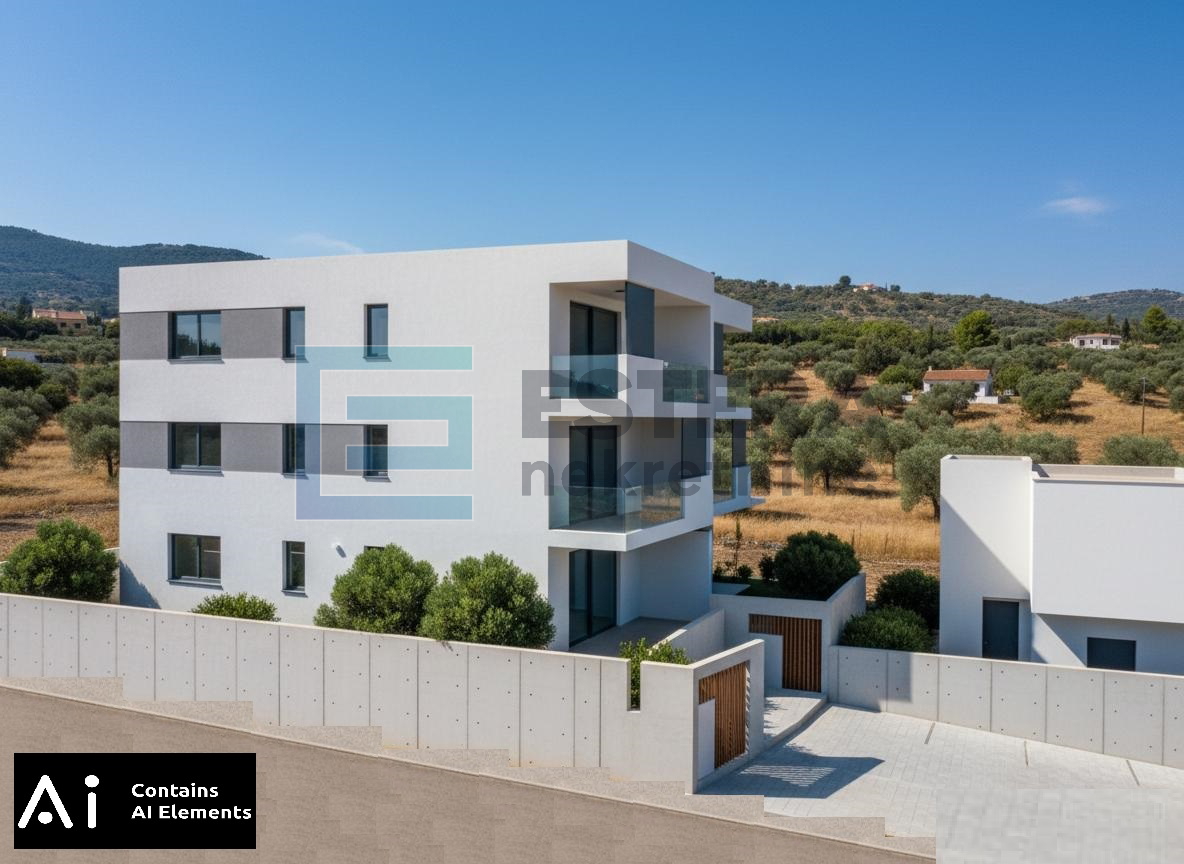 Apartman 62 m2 PRODAJA Sveti Filip i Jakov, POGLED NA MORE, 2s, 2.kat , parking, vrt, balkon