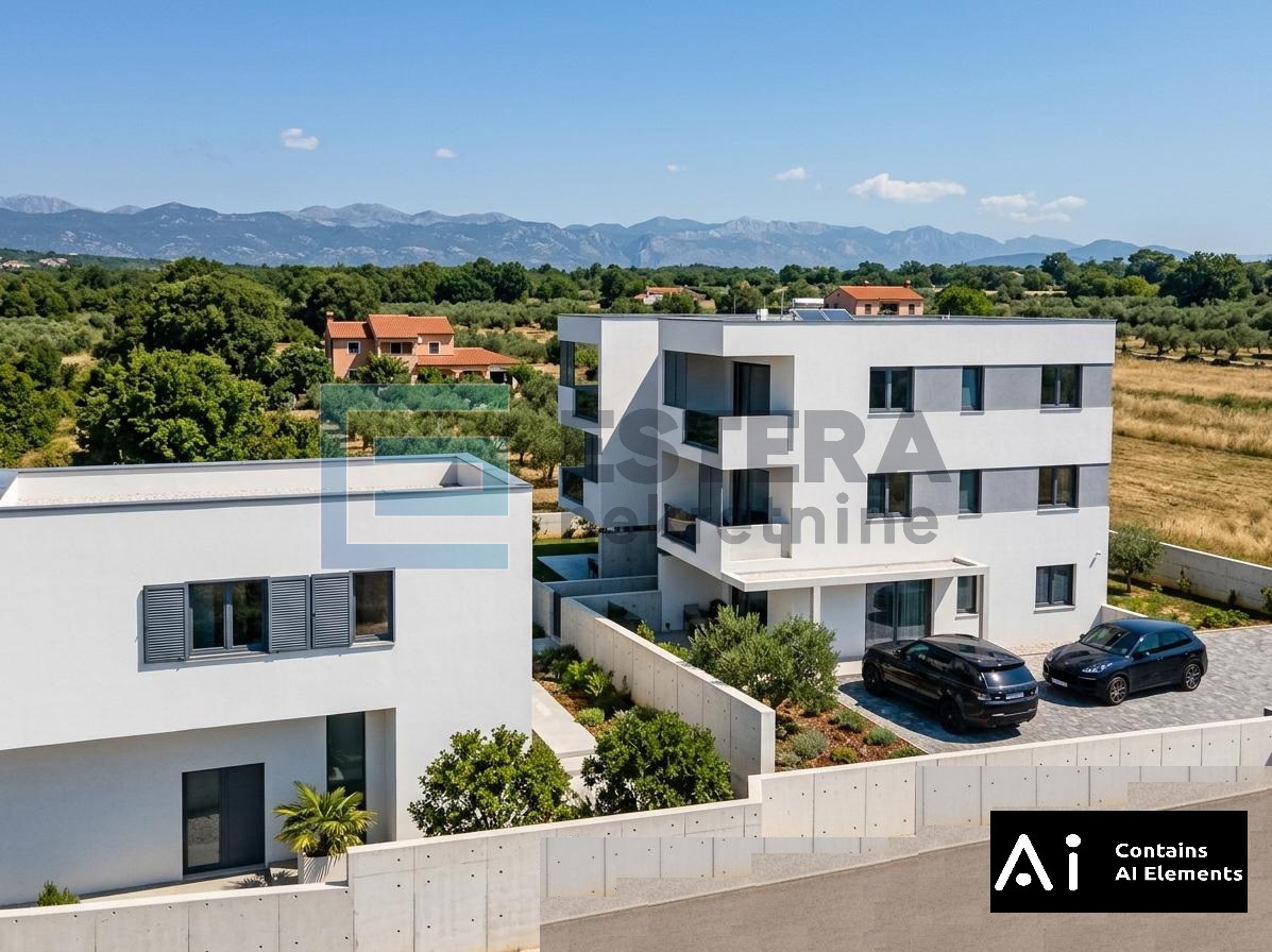 Apartman 60 m2 PRODAJA Sveti Filip i Jakov, 2s, priz , parking, vrt, terasa