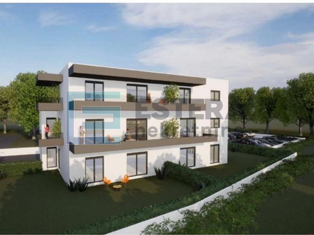 Apartman Ap4 43 m2 PRODAJA Pakoštane, Drage, 2s, priz , parking, vrt, terasa