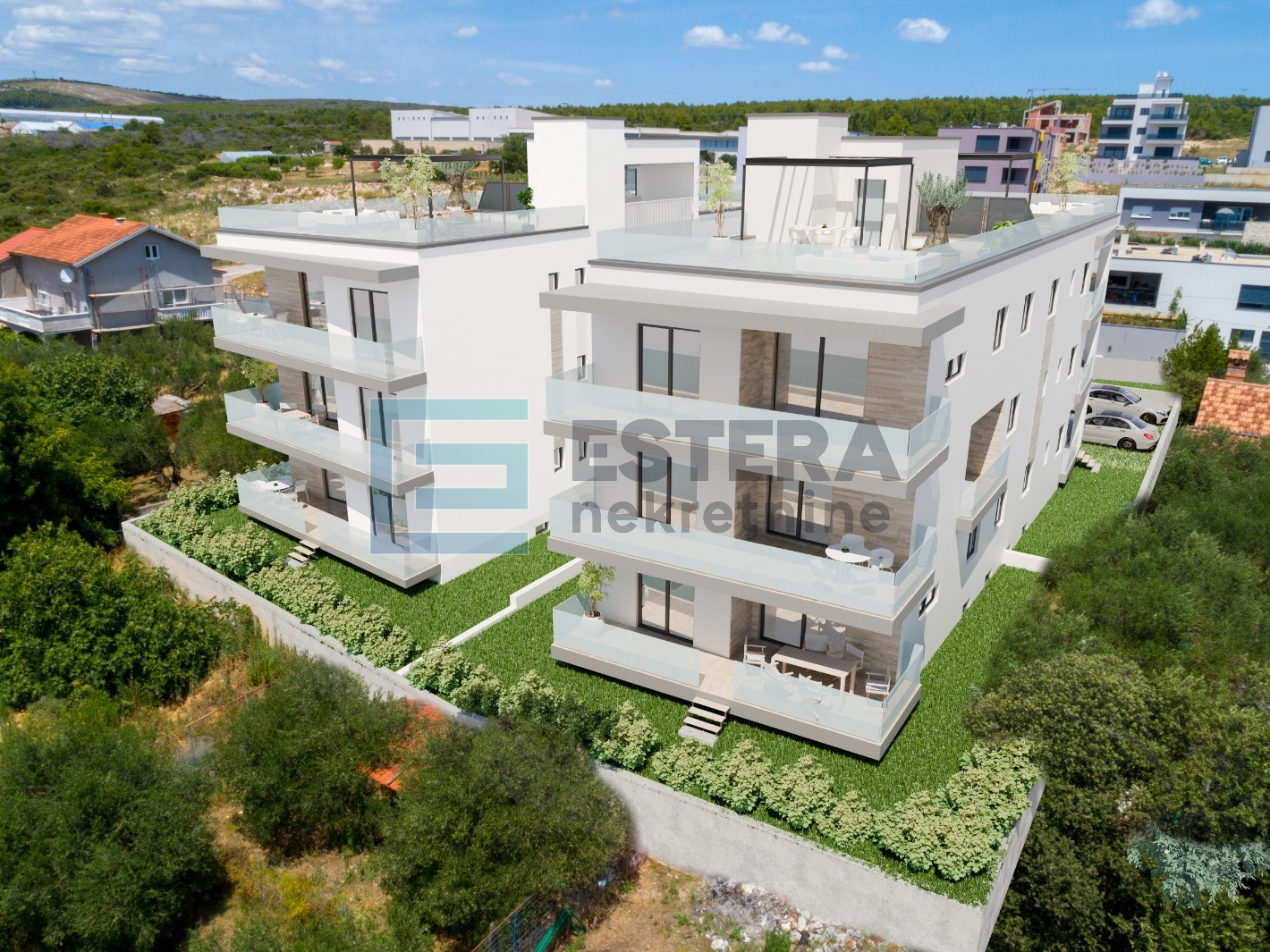 Apartman S3 56 m2 PRODAJA Sveti Filip i Jakov, 2s, 1. kat, parking,