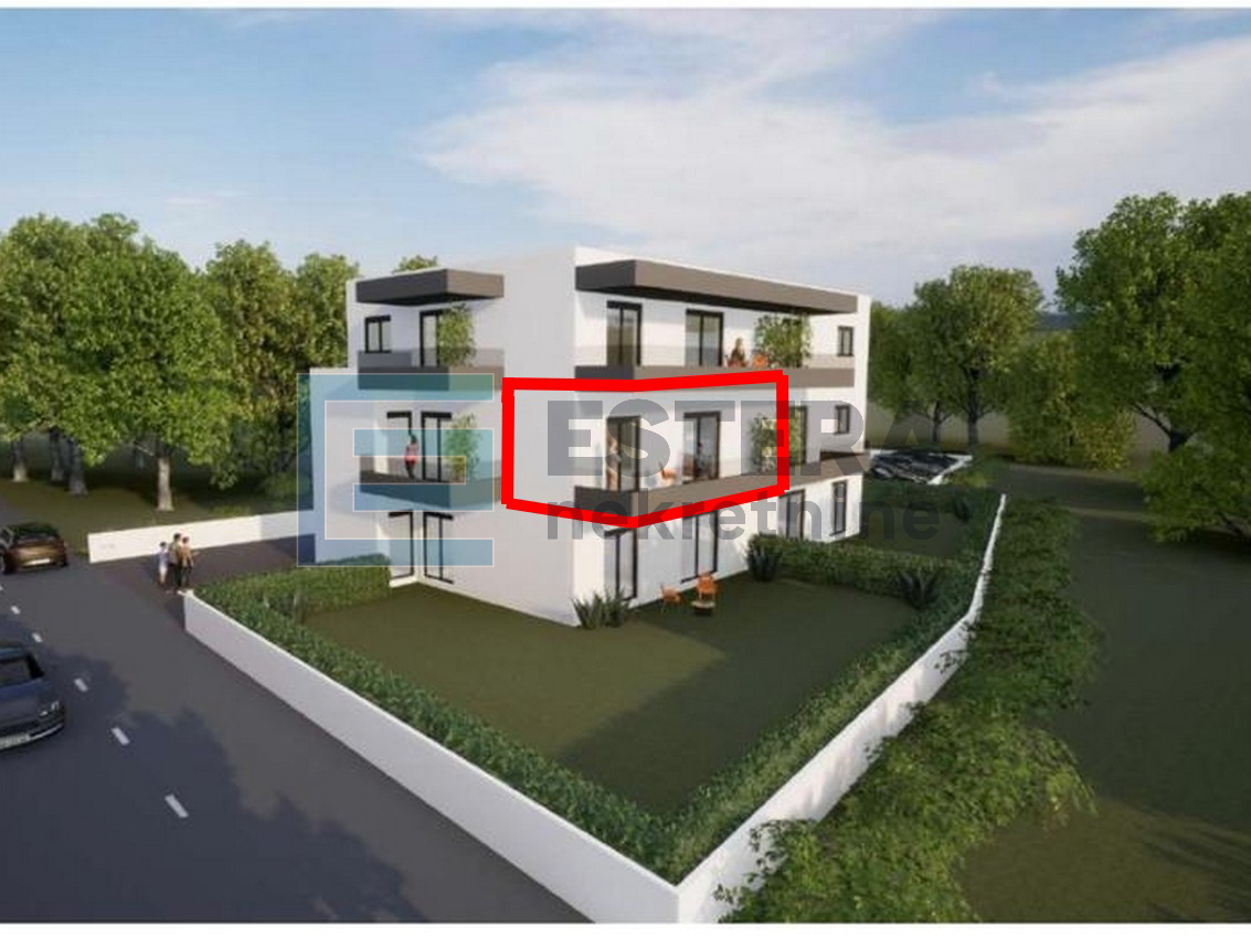 Apartman Sj1 43 m2 PRODAJA Pakoštane, Drage, 2s, 1.kat , parking, terasa