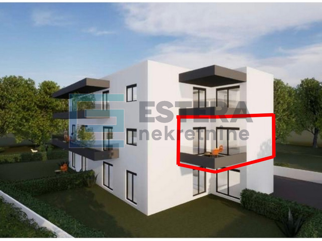 Apartman Sj3 39 m2 PRODAJA Pakoštane, Drage, 2s, 1.kat , parking, terasa