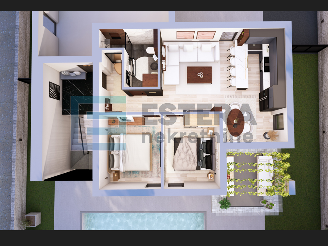 Apartman 97 m2 PRODAJA Petrčane S2, 3s, 1. kat