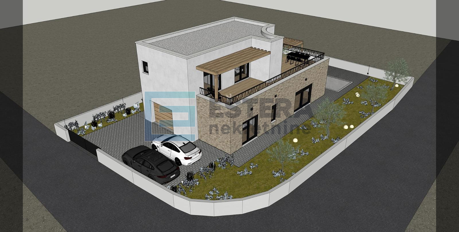 Kuća NOVOGRADNJA Vodice , bazen, 176 m2, PRODAJA