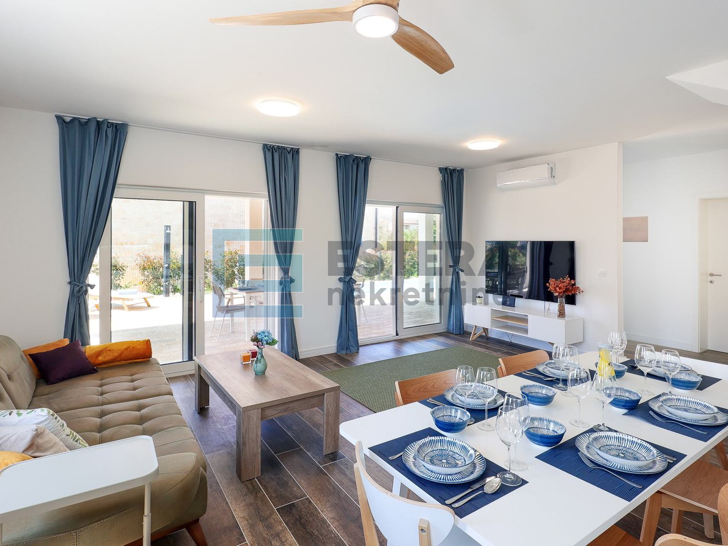 Kuća sa bazenom 130 m2 PRODAJA Pašman, 300 m od mora, 4s