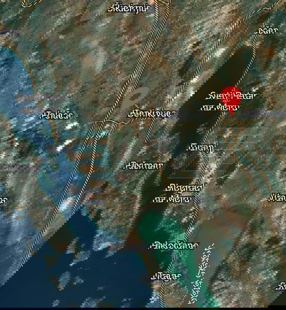 Građevinsko zemljište PRODAJA, Šopot, Benkovac 1500 m2
