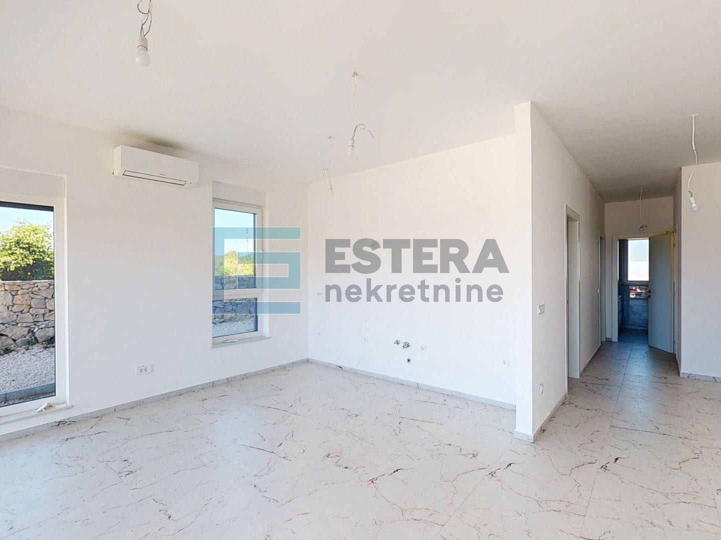 Apartman s bazenom - Novalja - pogled na more!