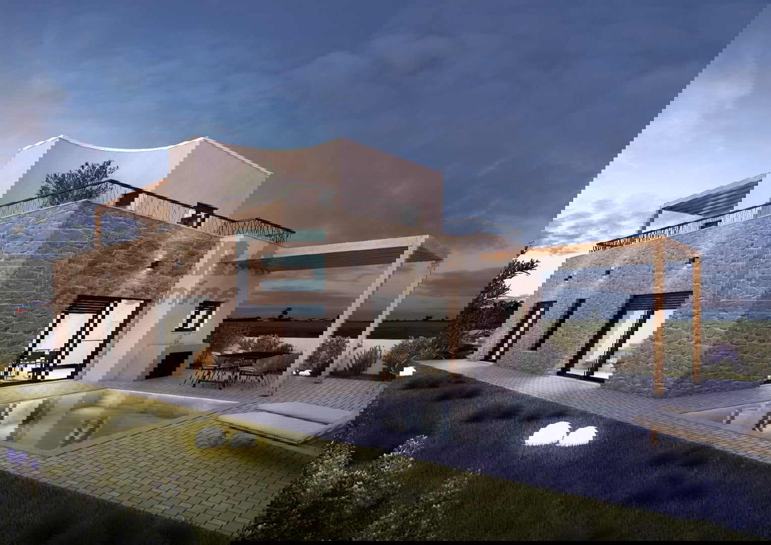 Kuća NOVOGRADNJA Vodice , bazen, 176 m2, PRODAJA