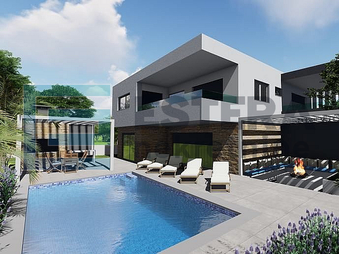 Luksuzna KUĆA s pogledom na more DEBELJAK - Novogradnja