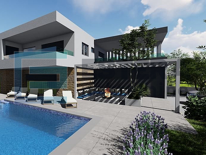 Luksuzna KUĆA s pogledom na more DEBELJAK - Novogradnja