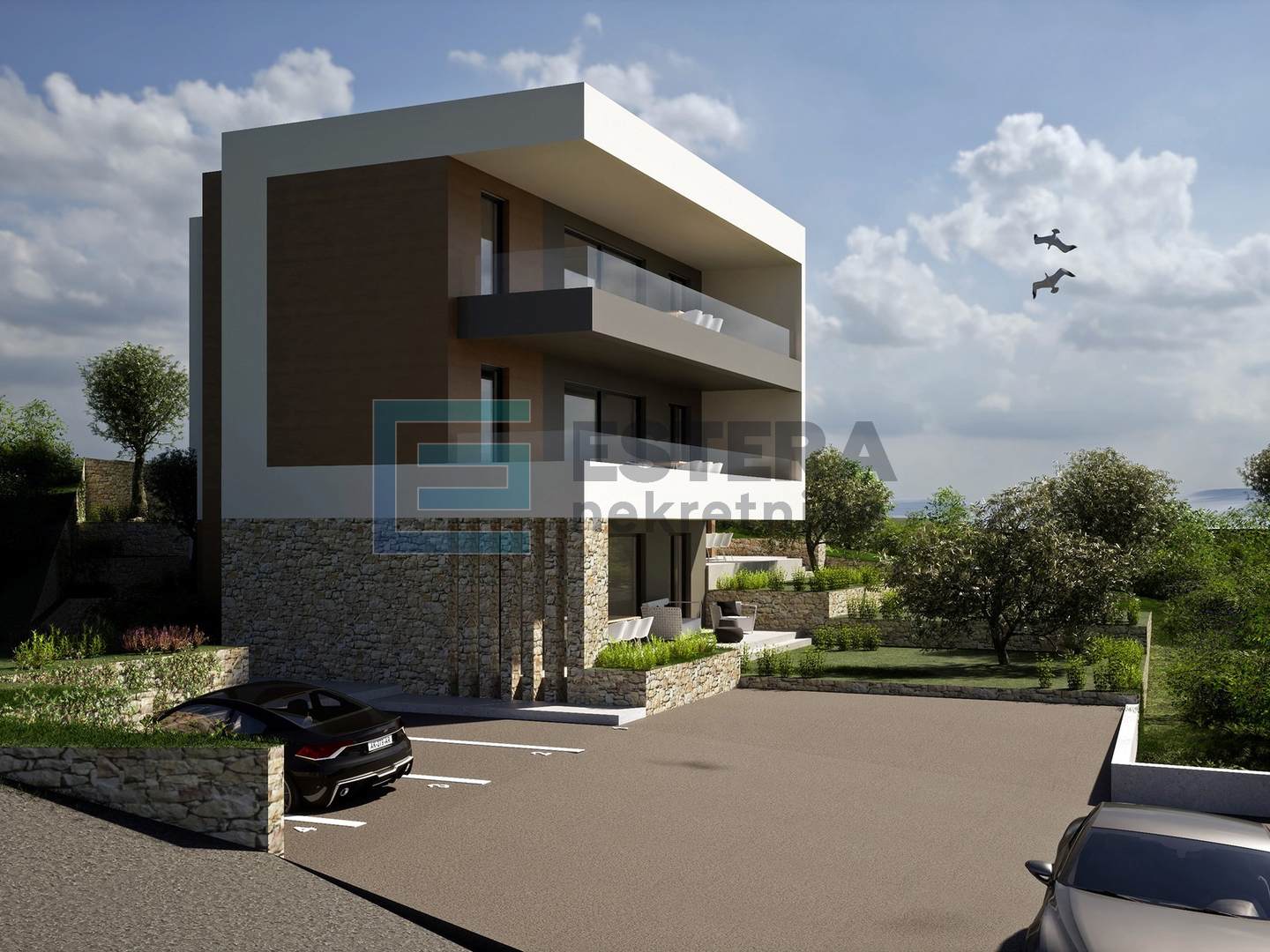 Apartman PRODAJA Maslenica, 95 m2, prizemlje