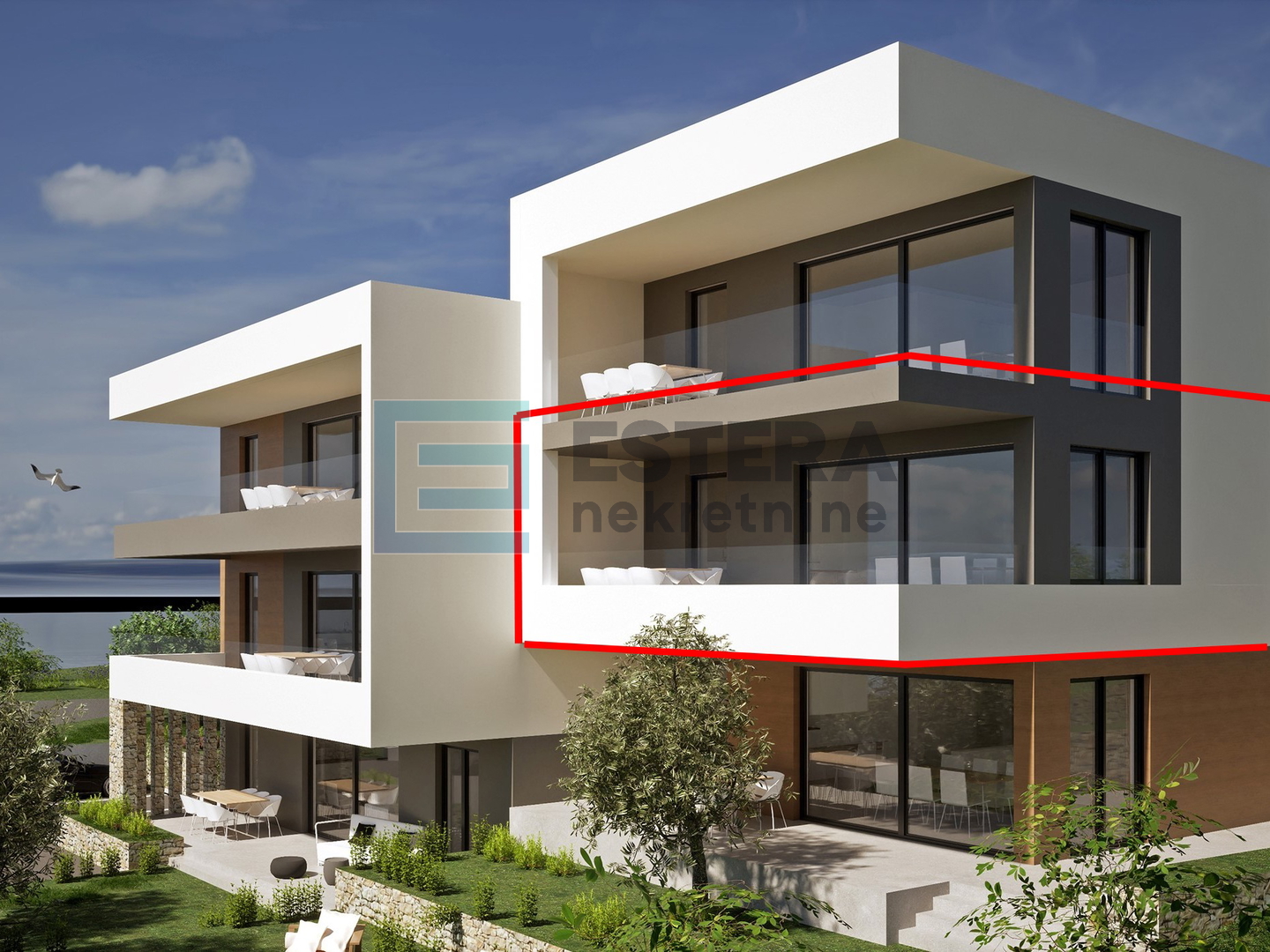 Apartman PRODAJA Maslenica, 95 m2, 1. kat