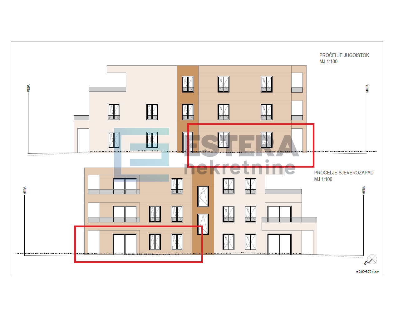 Apartman PRODAJA Vrsi 79 m2, prizemlje