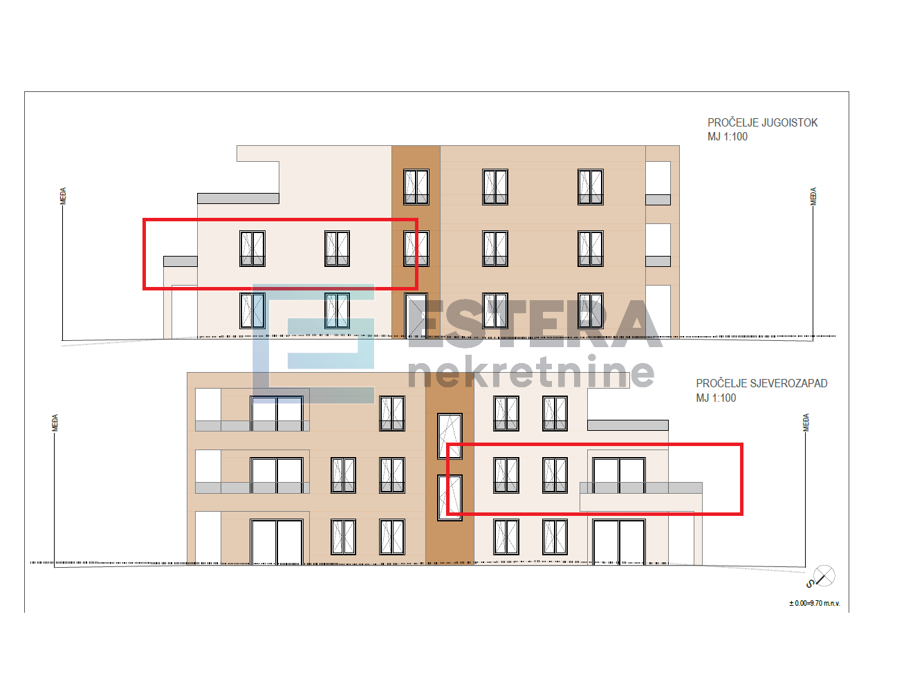 Apartman PRODAJA Vrsi 79 m2, 1. kat