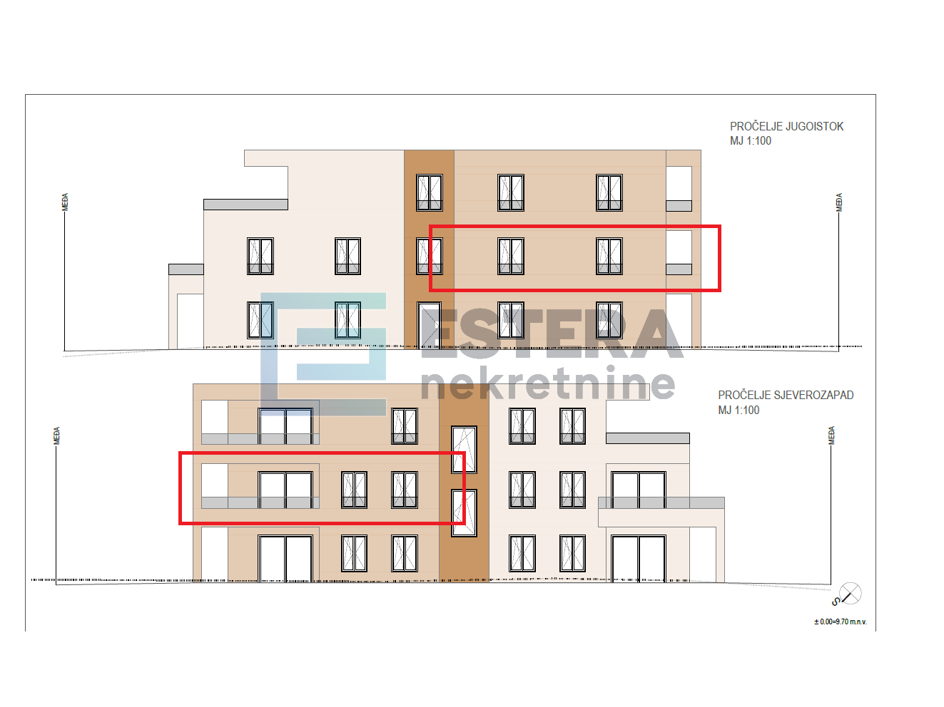 Apartman PRODAJA Vrsi 79 m2, 1. kat
