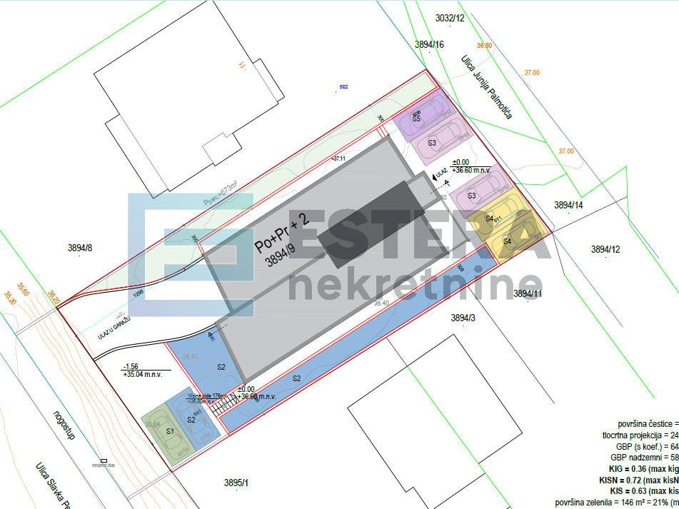 Stan NOVOGRADNJA PRODAJA Zadar, Višnjik, 87 m2 , 1. kat, 2 PM, spremište, lift