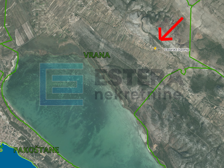 Građevinsko zemljište PRODAJA Vrana, 365 m2