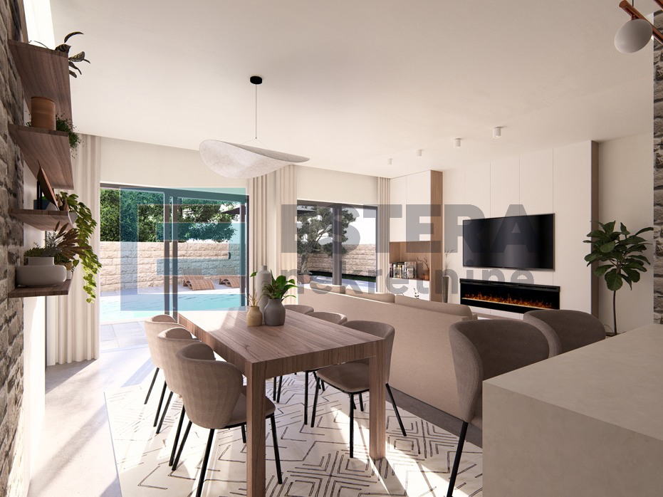 Apartman PRODAJA Petrčane S1, bazen i vrt, 3s